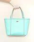 Miss Escape Tote, &pound;150, Handbags, Blue, Leather, Front view